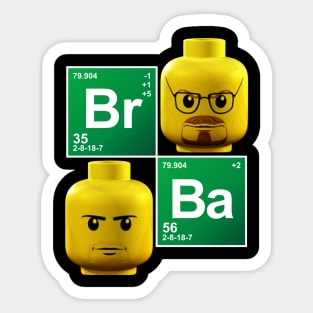 Periodic Table of Breaking Bad Sticker